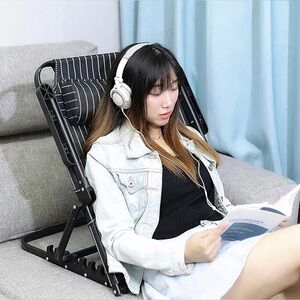 7 Position Adjustable Portable Bed Backrest